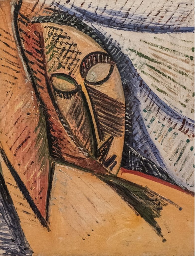 Pablo Picasso's "Head of a Sleeping Woman"