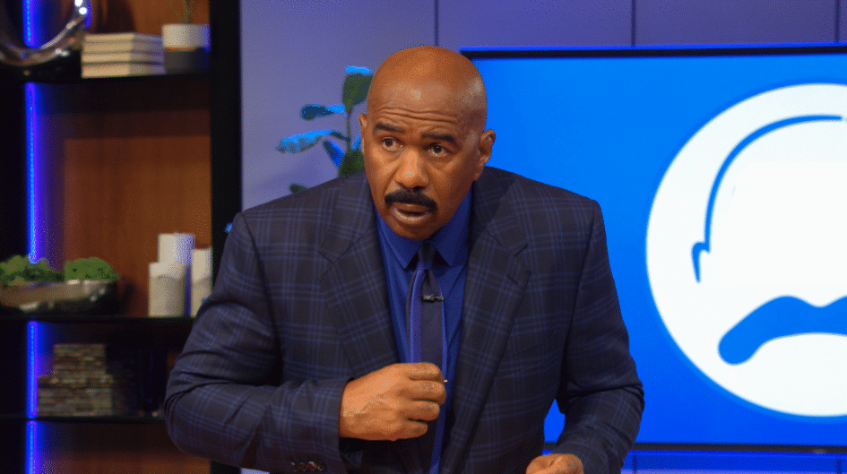 A still from Steve Harvey's "Excuse me" NFT for charity