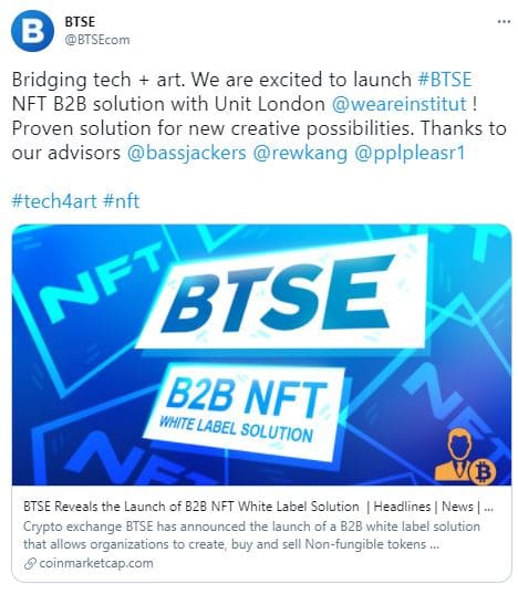 BTSE NFT Solution