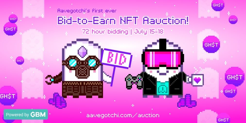 Aavegotchi Bid-to-Earn Auction