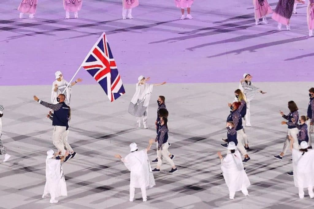 Team GB during Olympics.