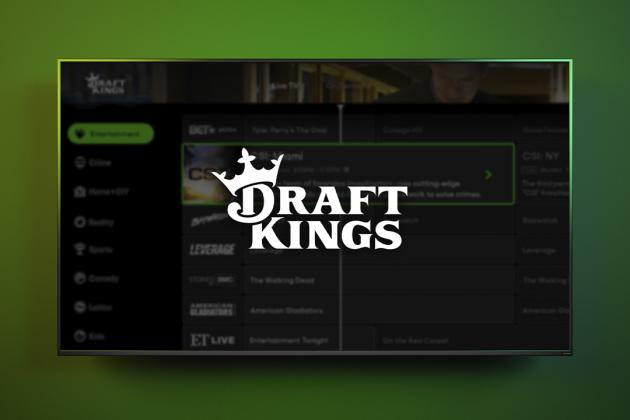 DraftKings Website Interface