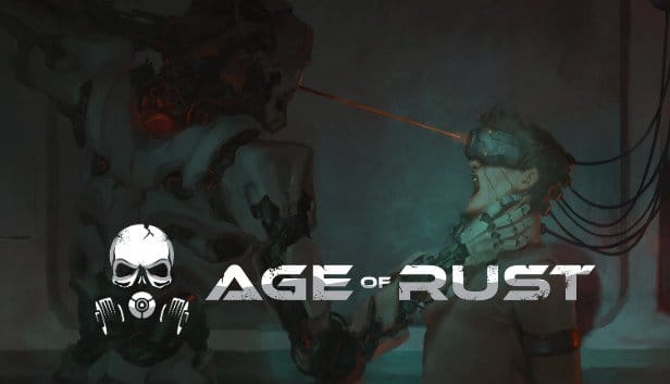 Age of Rust Poster for play-to-earn blockchain game on enjin