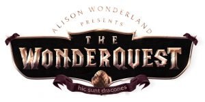 WonderQuest logo for the Alison Wonderland NFTs