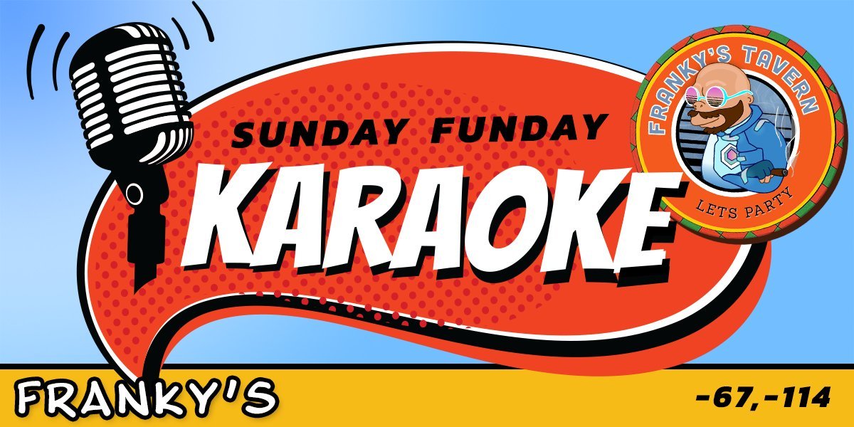 Franky's Tavern Karaoke Night on Decentraland