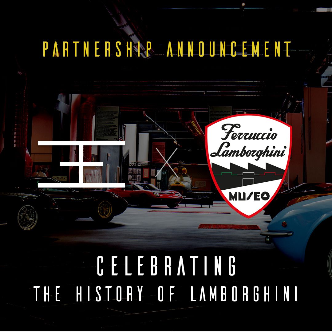 Lamborghini Elysium Bridge partnership banner the history of ferruccio museum