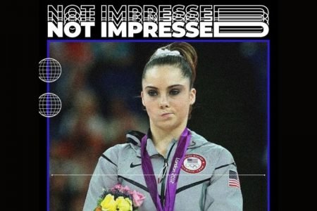 A picture of the 'Not Impressed' NFT by McKayla Maroney