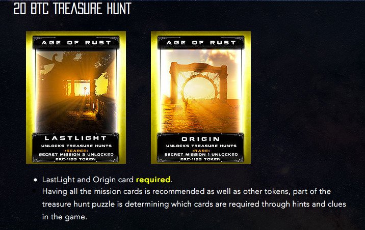 Age of Rust Bounties and Treasures earn free crypto play-to-earn rewards