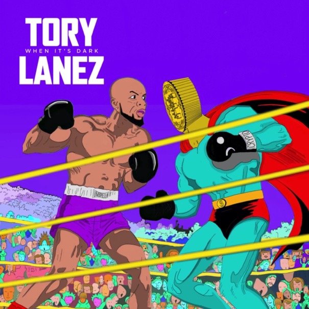 Tory Lanez "When it's dark" Album cover 