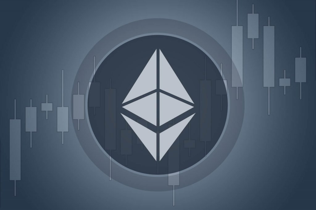 Ethereum cryptocurrency graph