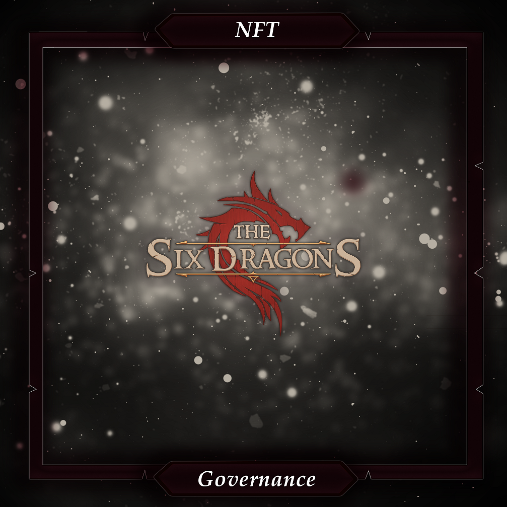 play-to-earn and Defi Game The Six Dragons governance NFT
