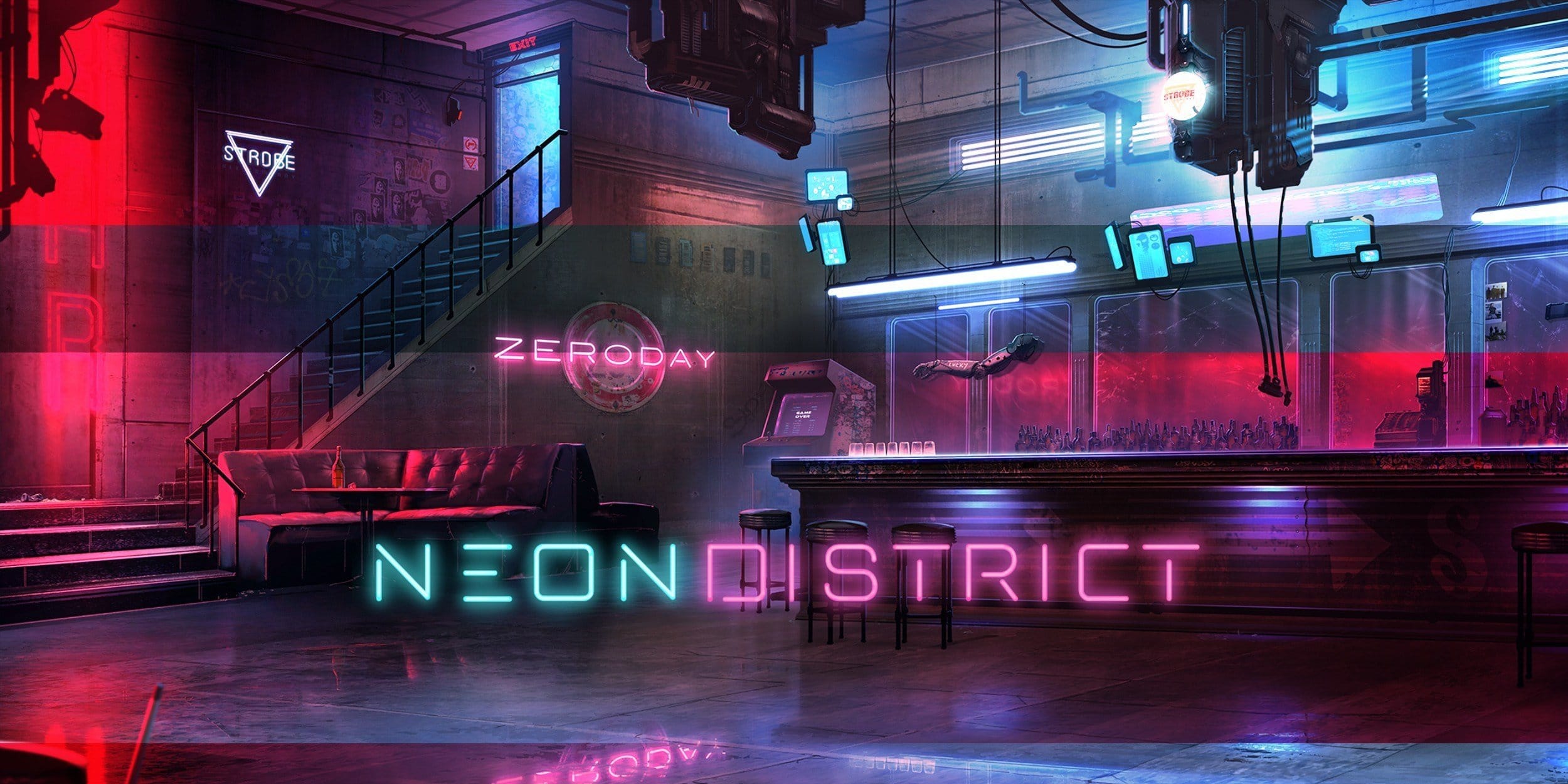 Neon District Graphics