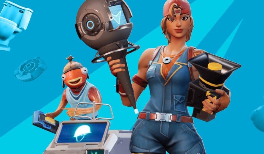 Image of two Fortnite characters 