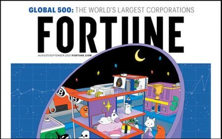Fortune Magazine NFT cover