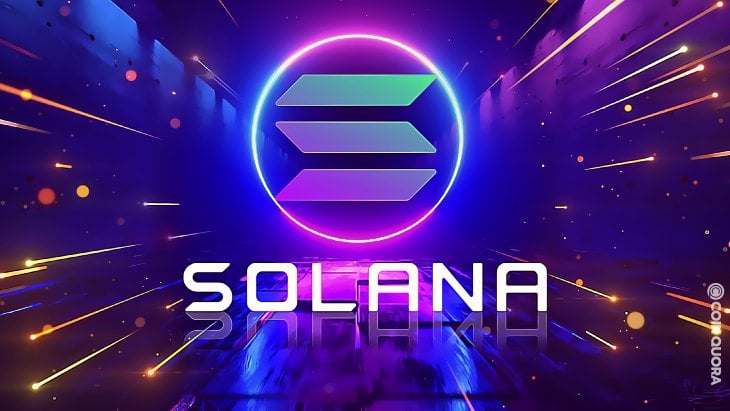 Image of Solana logo, which has this week became 4th highest Cryptocurrency as it surpasses Cardano.