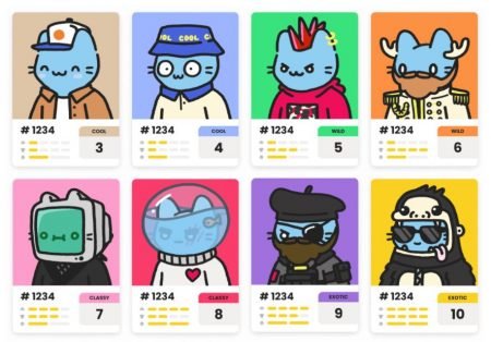 Cool Cats avatar NFT collection