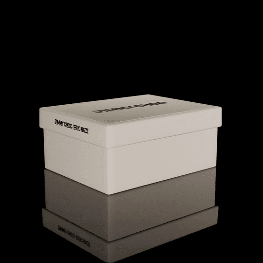 an image displaying one of the JImmy Choo mystery boxes that will be sold on Binance marketplace