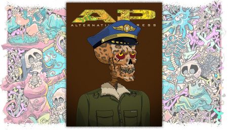 Alternative Press cover NFT featuring wicked cranium