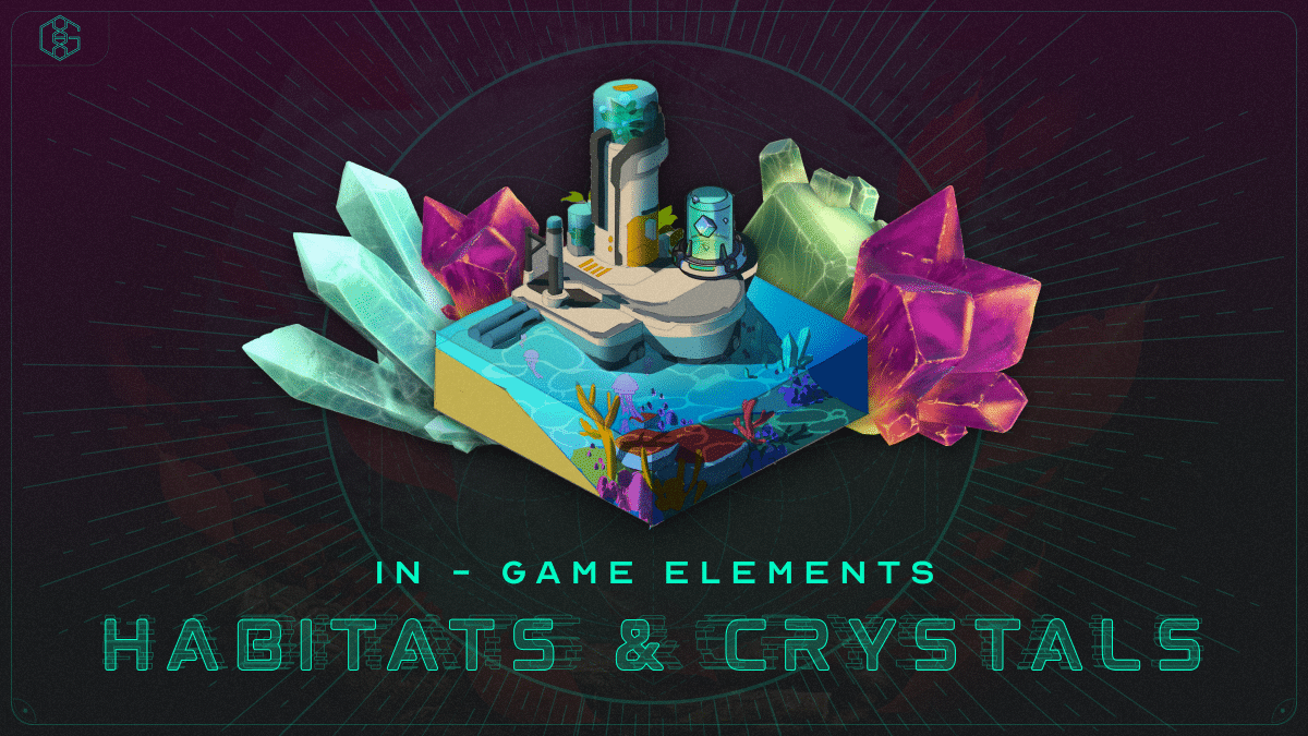 Habitats and crystals - two important features of the Genopets NFT Game
