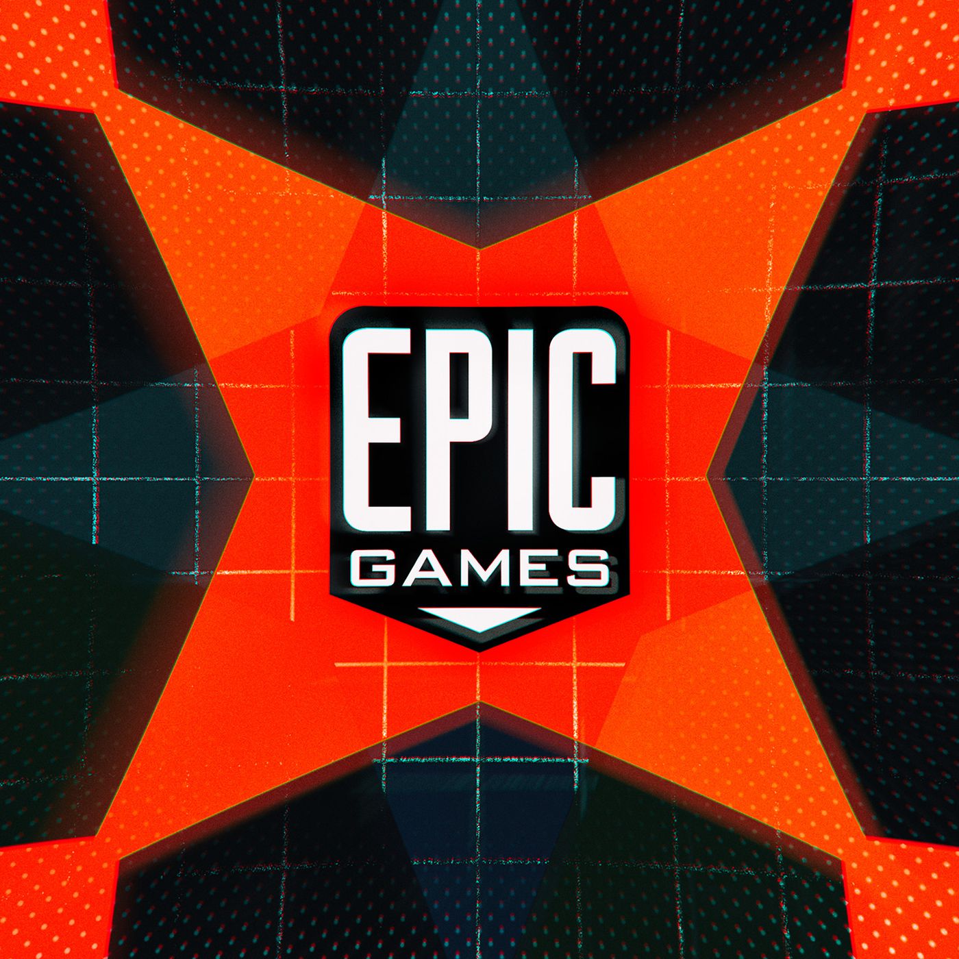 Epic Games Red and Black Logo
