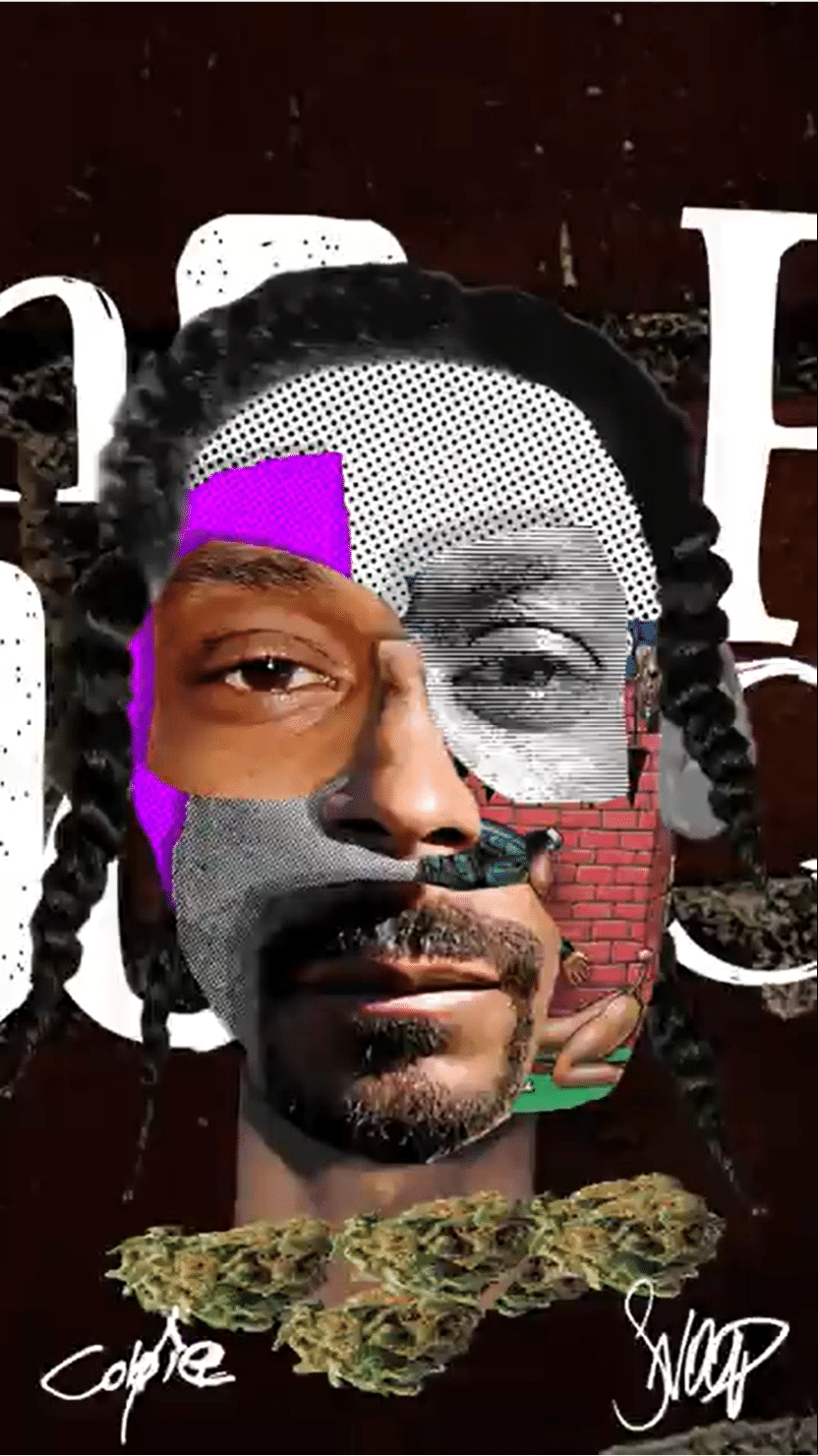 image of snoop dogg that will feature in the NFT