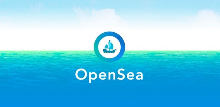 Image featuring the official OpenSea logo