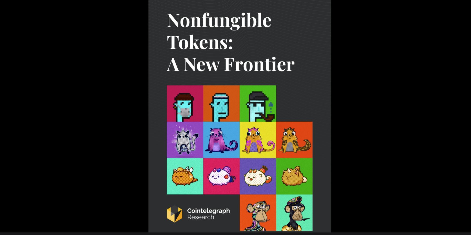 Cover of Cointelegraph's new research report on NFTs