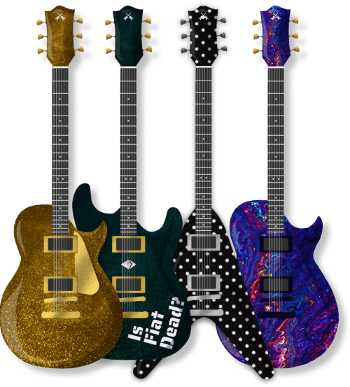 CryptAxx guitar NFTs