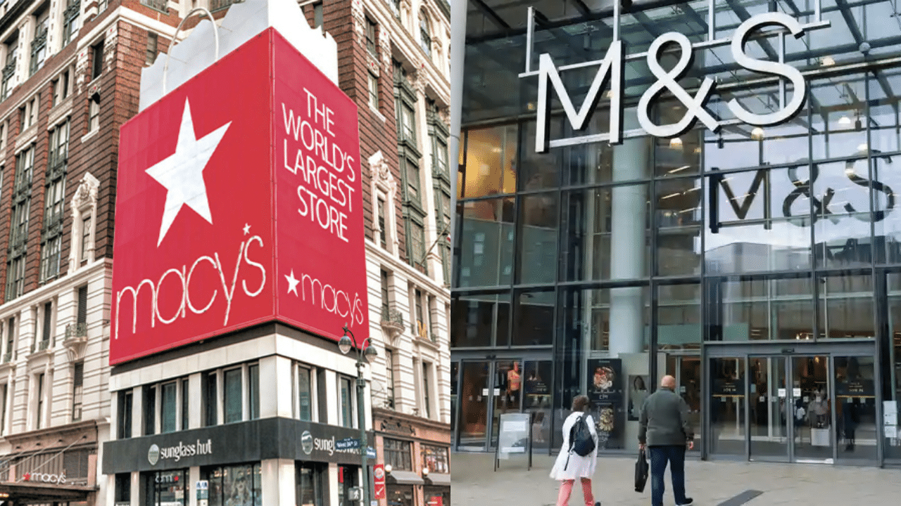 Macy's and Marks and Spencer's