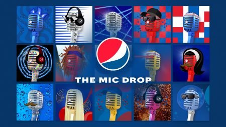 Promo for new Pepsi NFT, "Pepsi Mic Drop"