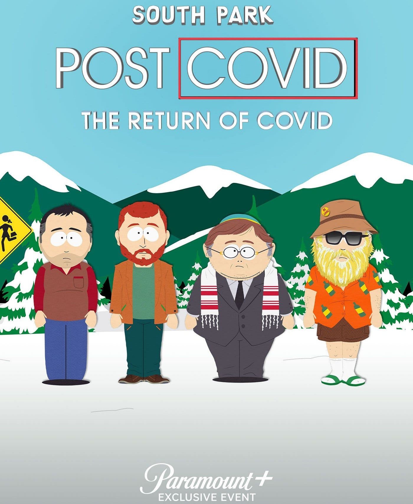 Poster for South Park special featuring NFT jokes