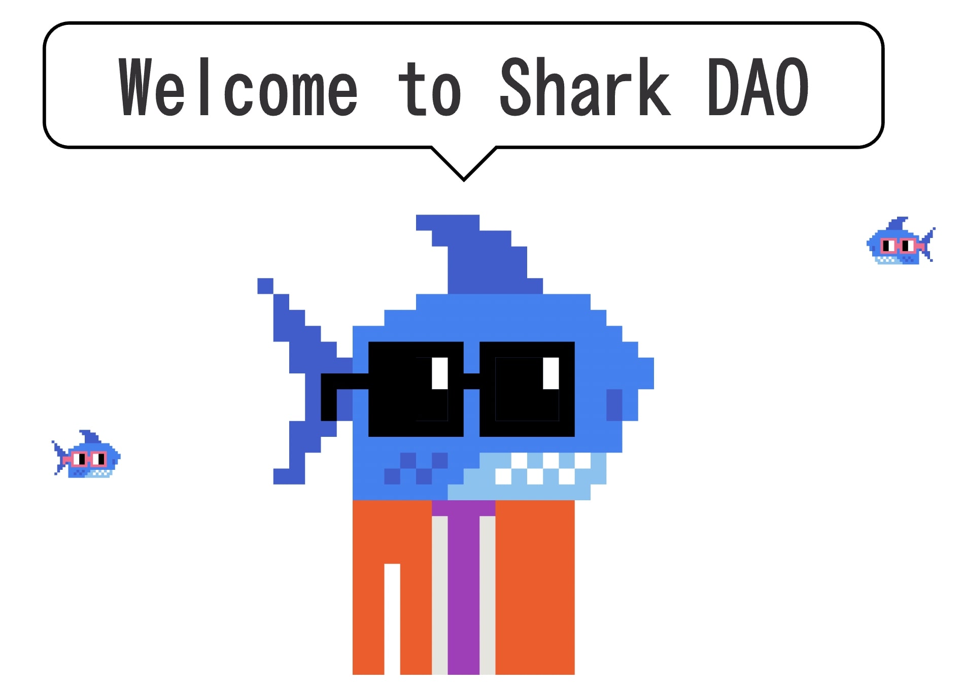 Shark DAO website 