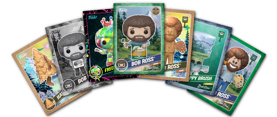 Part of the Bob Ross Funko Digital Pop!™ collection