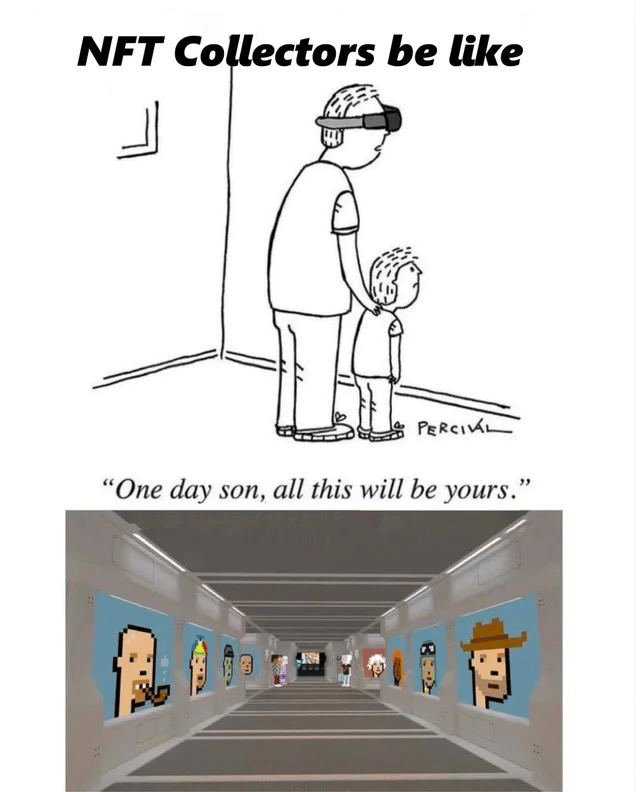 one day son this will be yours dad nft meme funny drawing