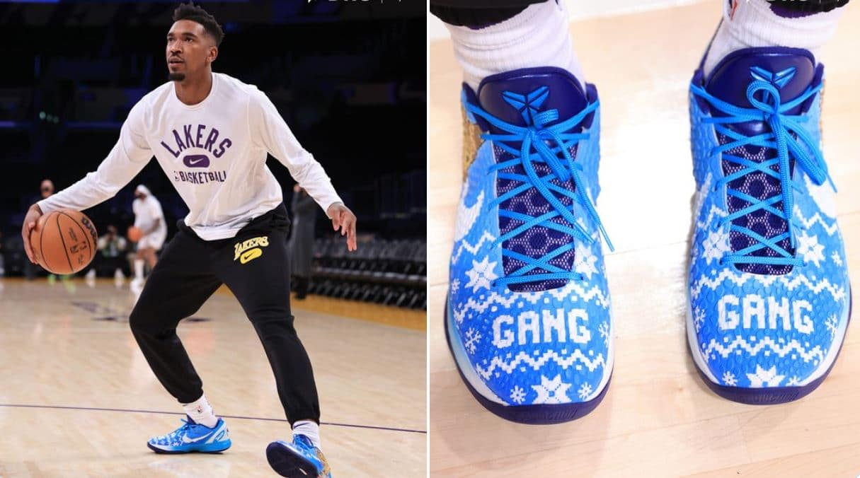 image of basketball player Malik Monk wearing custom made Gutter Kicks