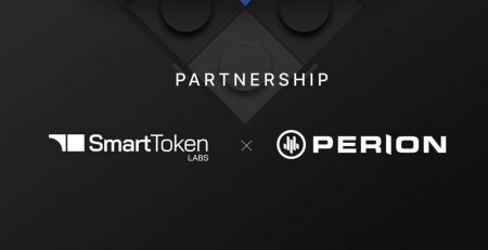 Promo banner for Smart Token Labs x Perion DAO