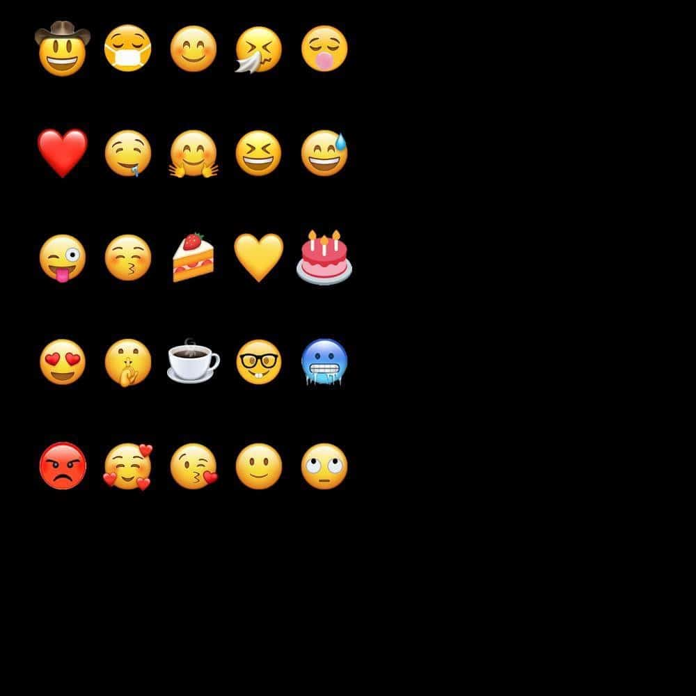 A collection of emojis left during an NFT scam