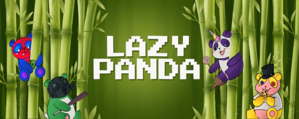 LazyPanda NFT collection's panda NFTs and name