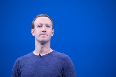 Meta CEO and co-founder Mark Zuckerberg at a 2018 keynote address