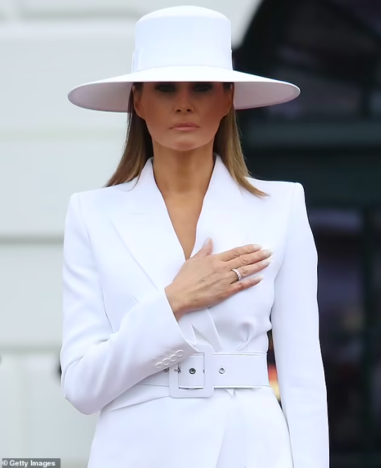 Melania Trump's one-month-old NFT platform is auctioning off her iconic white hat, a watercolor painting and an NFT.