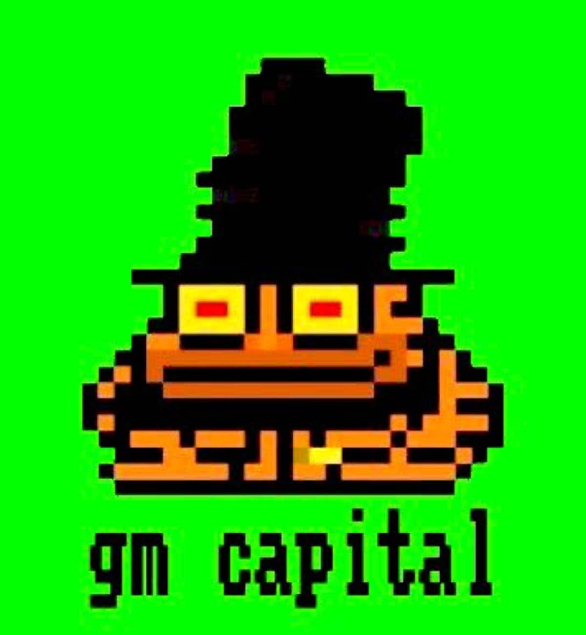 Logo for exposed scammer and NFT influencer Beanie's GM Capital