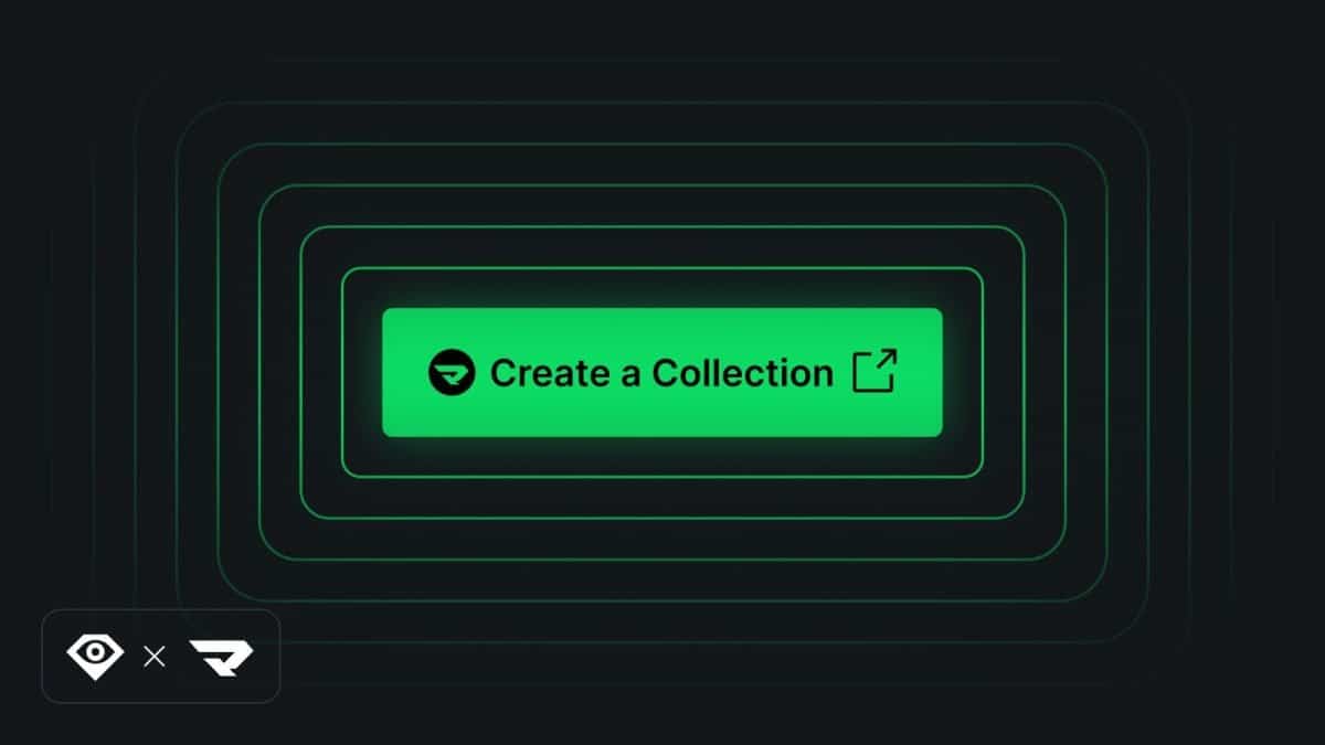LooksRare graphic for new create a collection feature