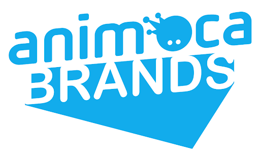 Animoca Brands logo in blue text with a white background metaverse