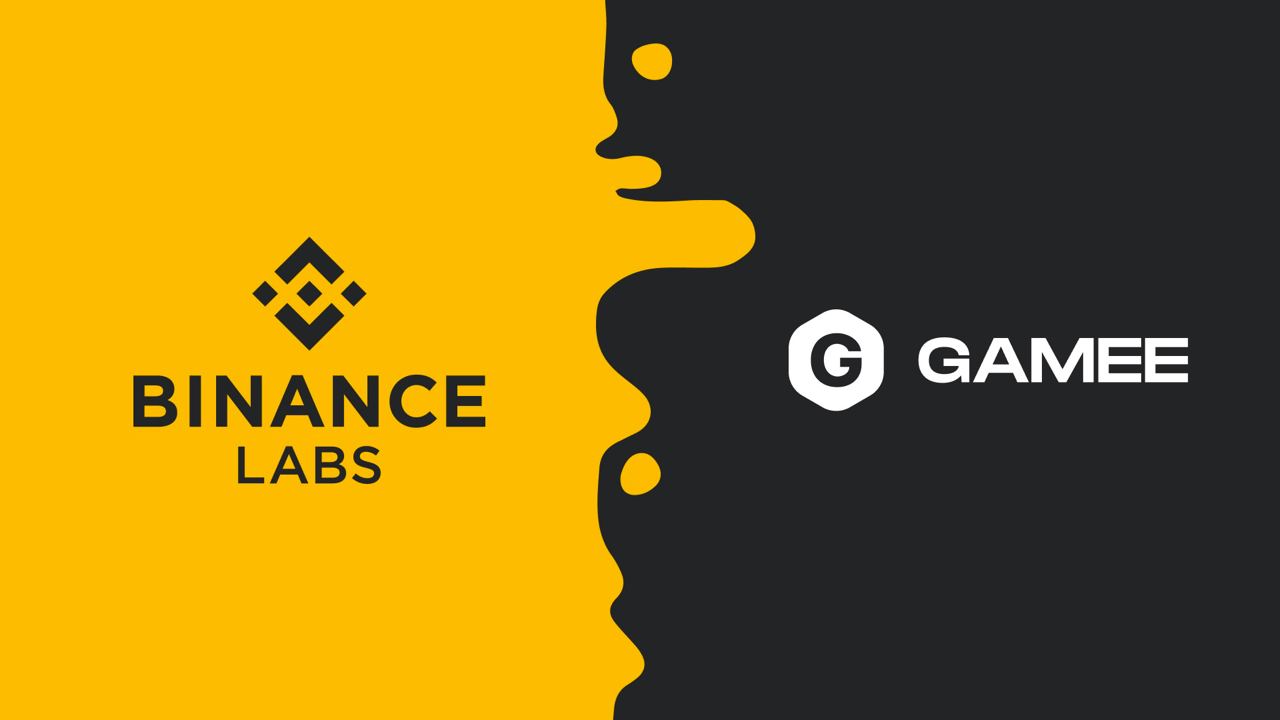 poster for Gamee x Binance Labs