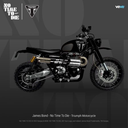 James Bond NFT Motorcycle is Available on VeVe