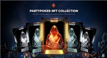 NFT trading cards from Partypoker in partnership with Theta Labs