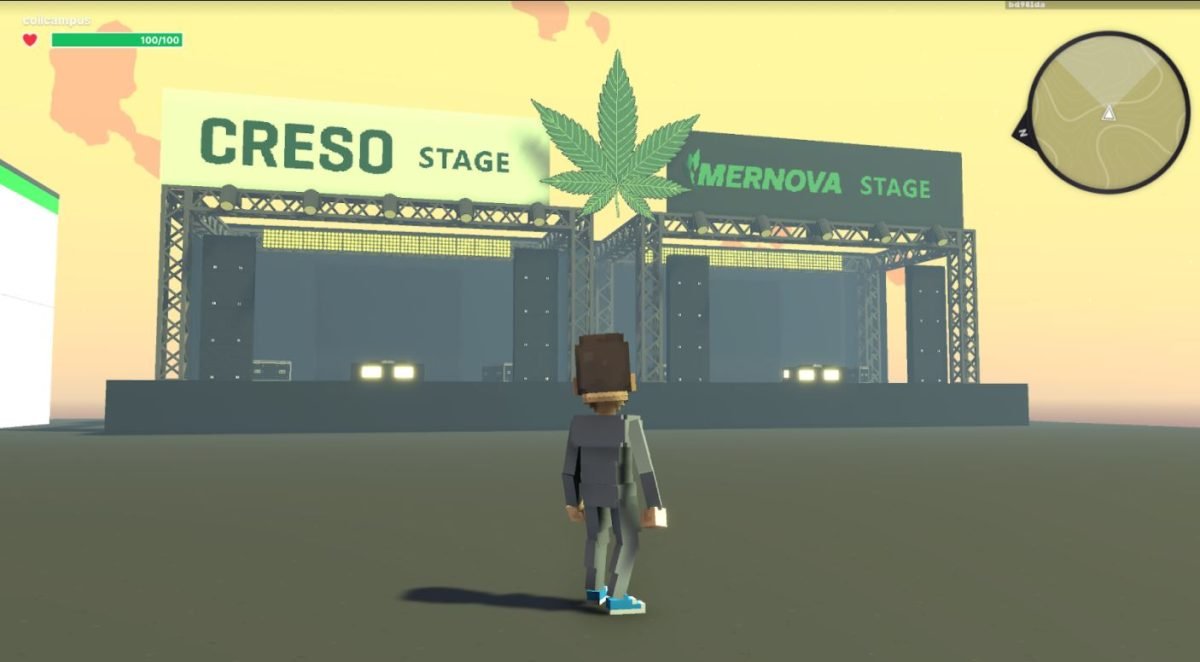 image from the Creso Pharma land within The Sandbox