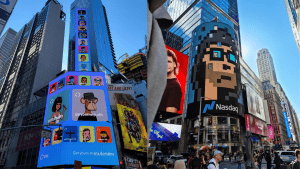 Bored Apes, Venture Capitalists and Starry-Eyed Artists gathered in Time Square for a sprawling four-day long non-fungible token conference.