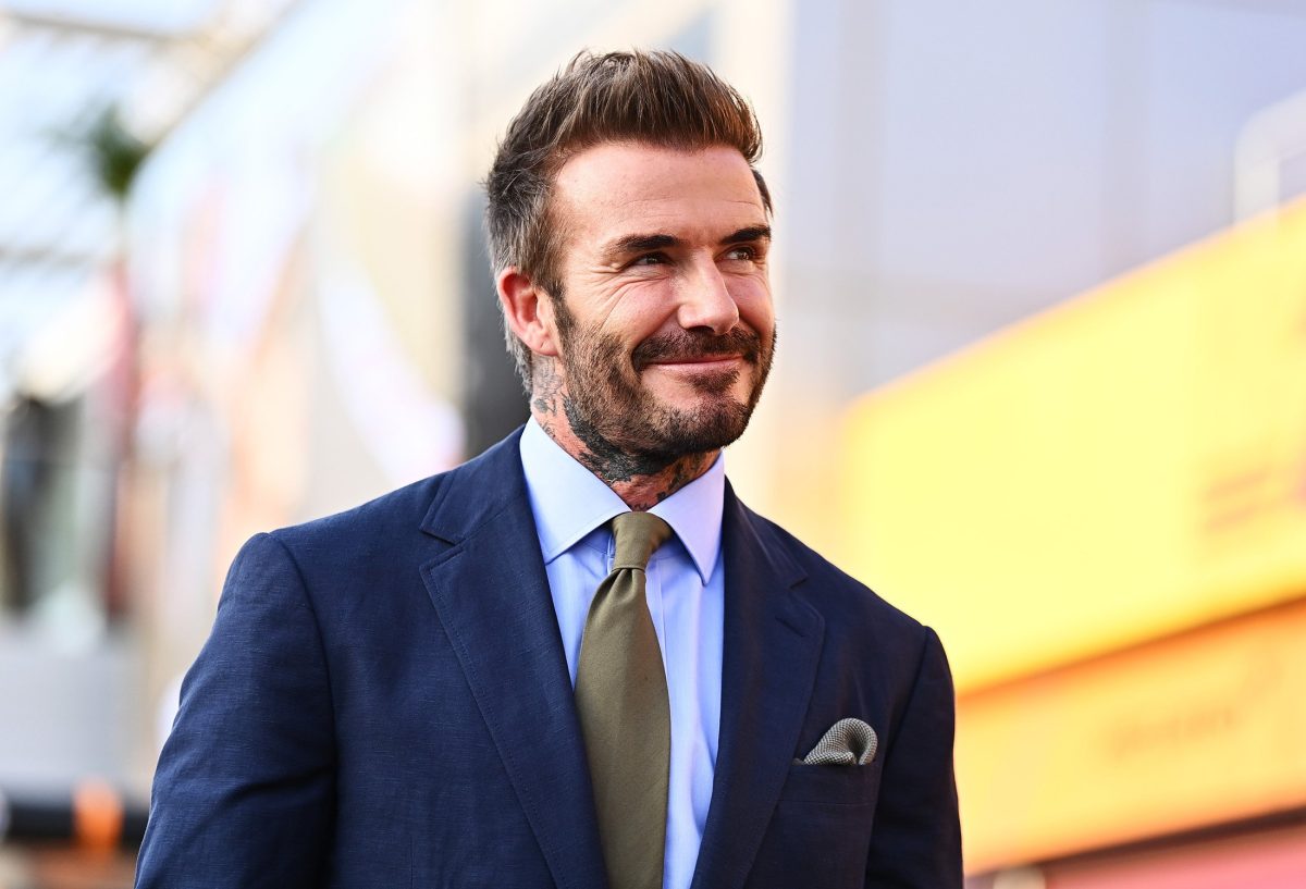 Image of David Beckham in suit NFT