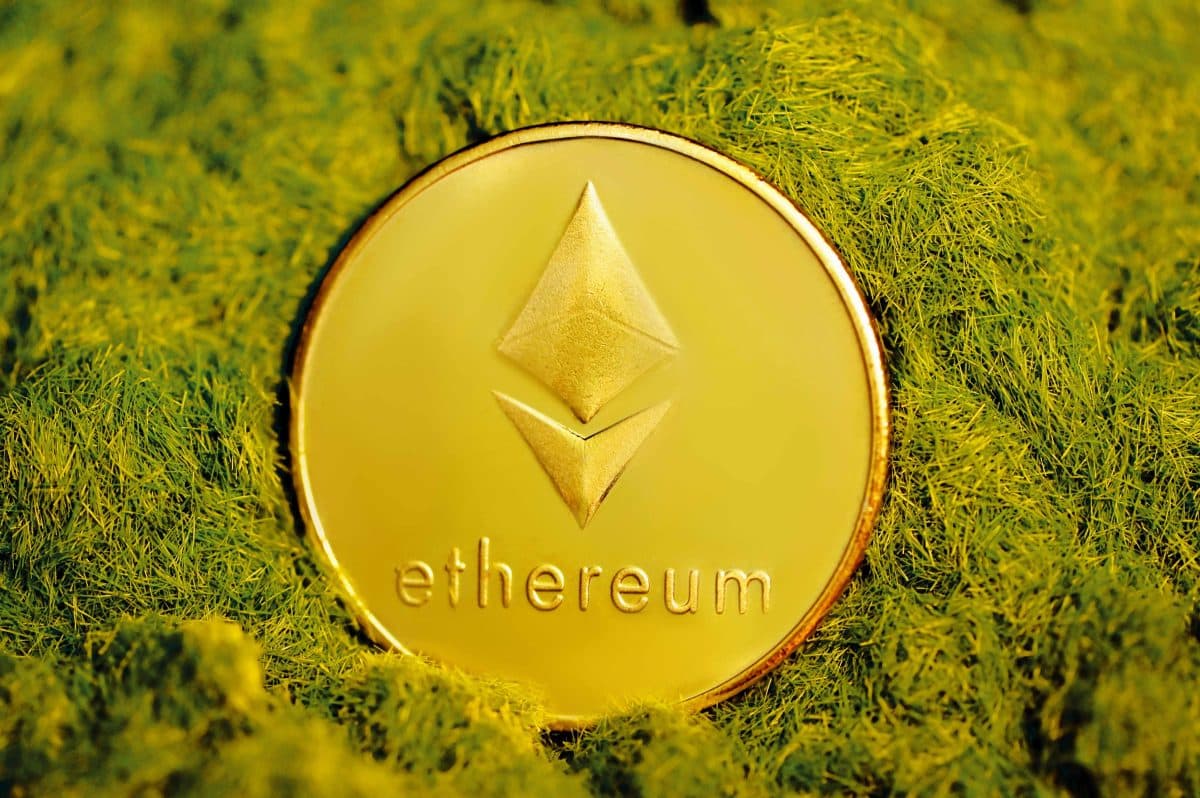 Representational image of Ethereum coin